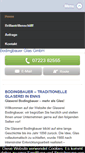 Mobile Screenshot of glas-bodingbauer.at